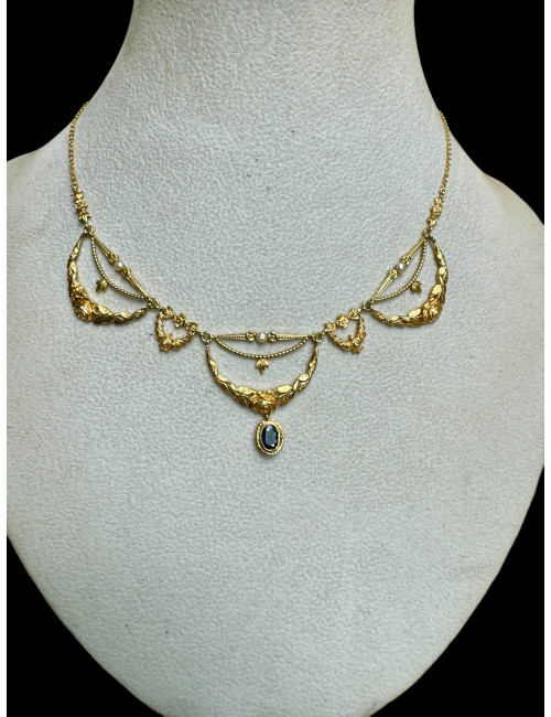 Collier En Or époque Art-nouveau