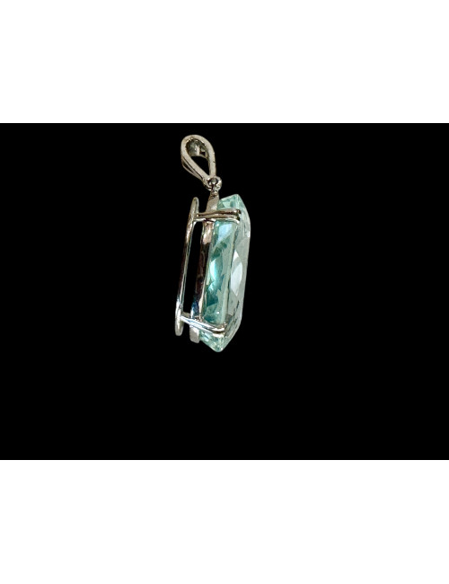 Pendentif Aigue Marine