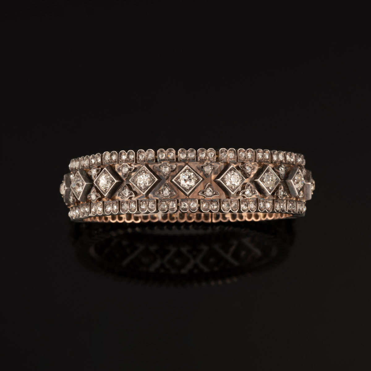 Bracelet du XIX ème siècle en diamants