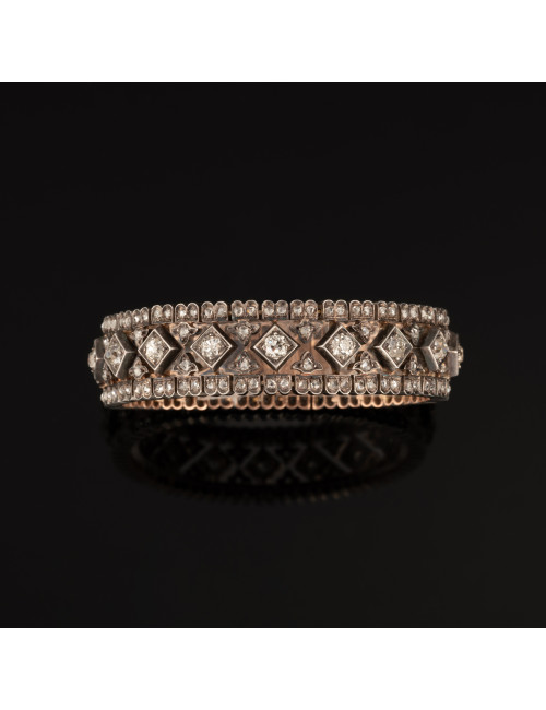 Bracelet du XIX ème siècle en diamants