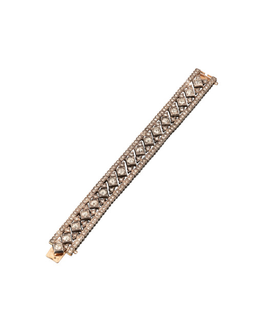 Bracelet du XIX ème siècle en diamants